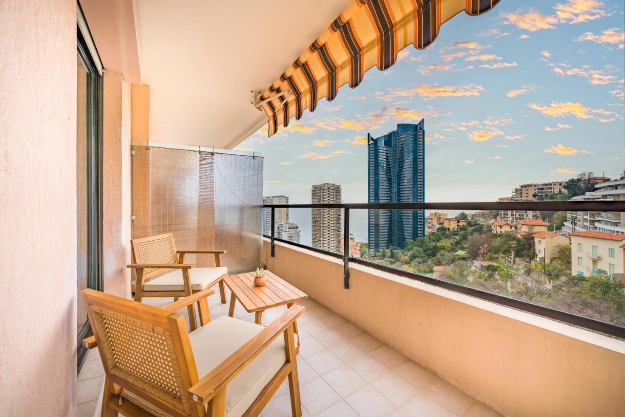 5Mn Monaco - Vue Mer - Parking - Piscine - Bb Beausoleil Εξωτερικό φωτογραφία