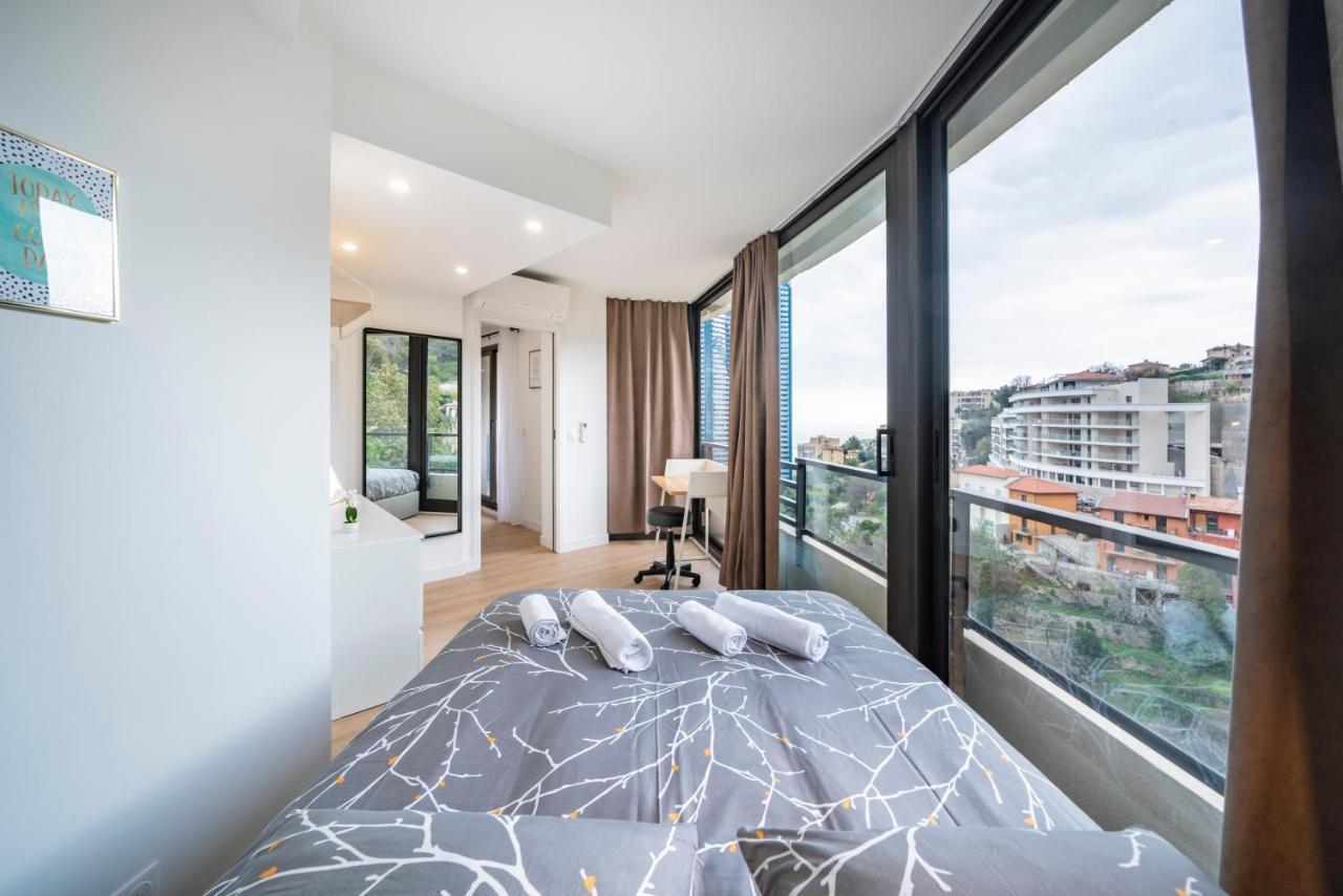 5Mn Monaco - Vue Mer - Parking - Piscine - Bb Beausoleil Εξωτερικό φωτογραφία