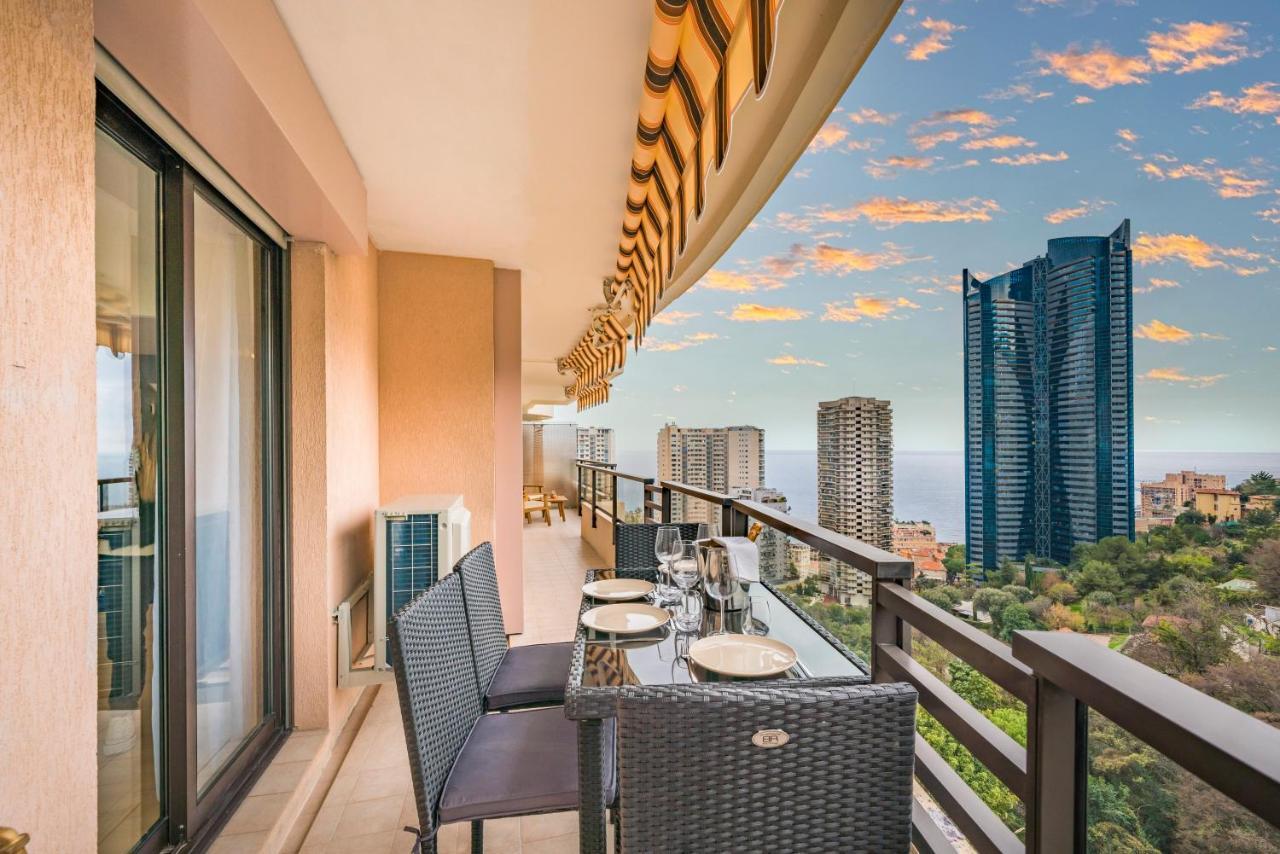 5Mn Monaco - Vue Mer - Parking - Piscine - Bb Beausoleil Εξωτερικό φωτογραφία